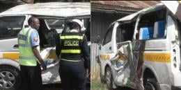 Accident scene along the Nakuru-Nairobi Highway on Monday, September 29, 2025.